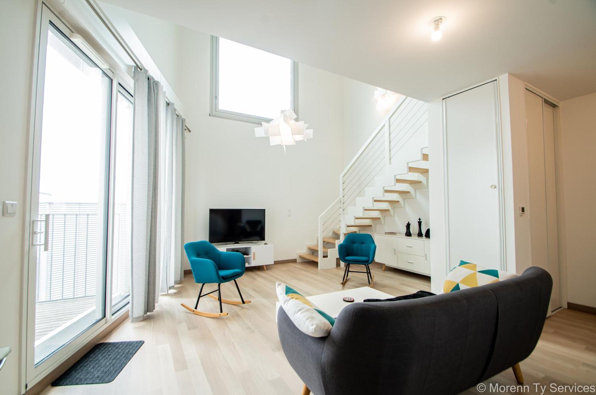 Triplex Terrasse Proche Metro - Ty Ar Mabilay Apartment Rennes Ngoại thất bức ảnh