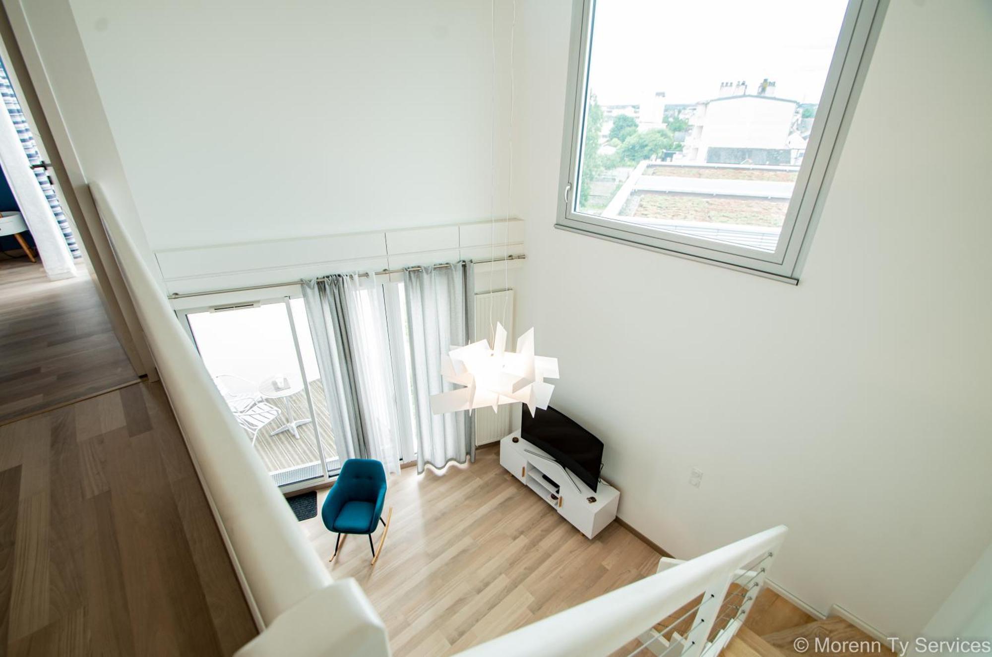 Triplex Terrasse Proche Metro - Ty Ar Mabilay Apartment Rennes Ngoại thất bức ảnh