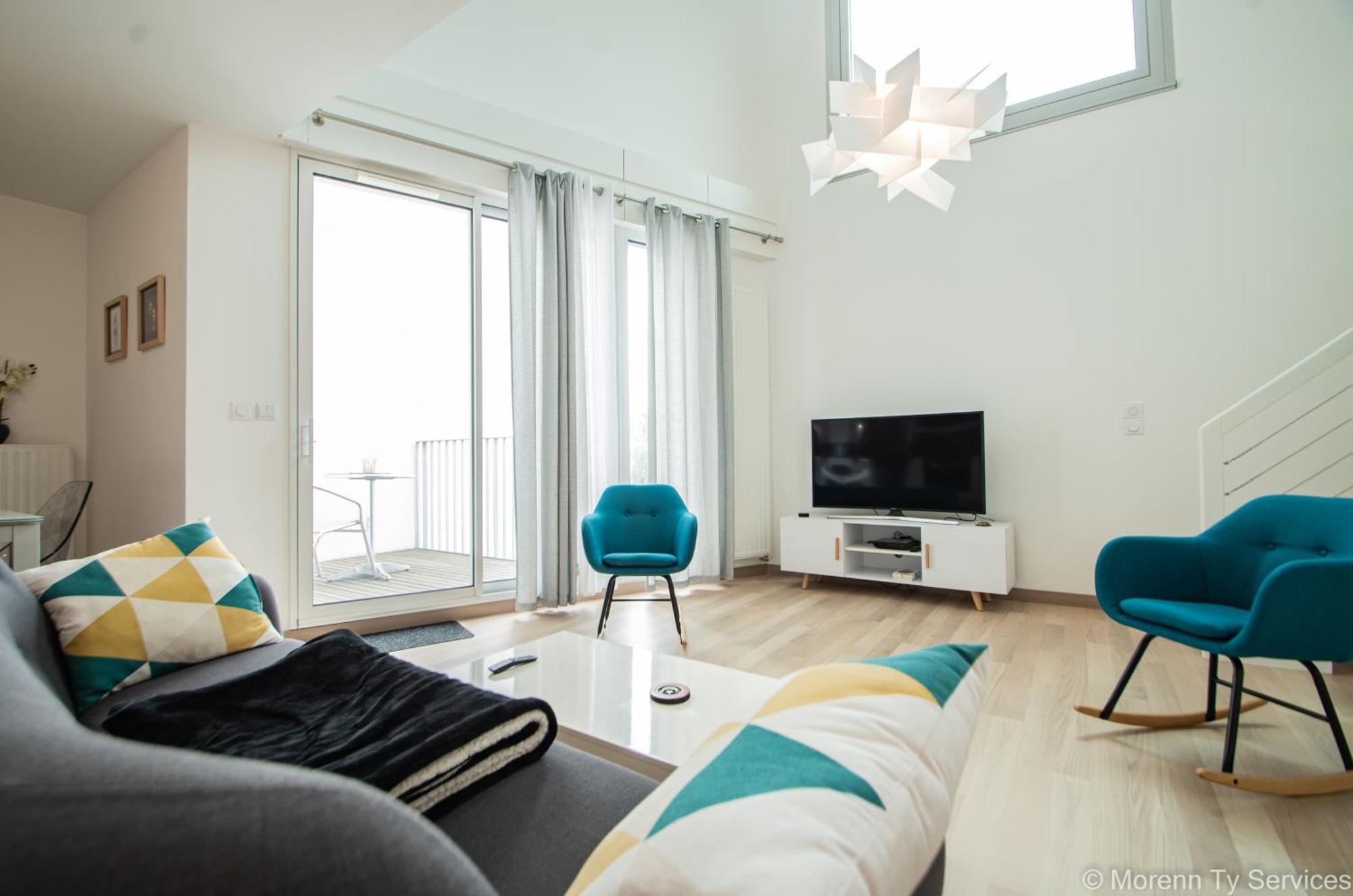 Triplex Terrasse Proche Metro - Ty Ar Mabilay Apartment Rennes Ngoại thất bức ảnh